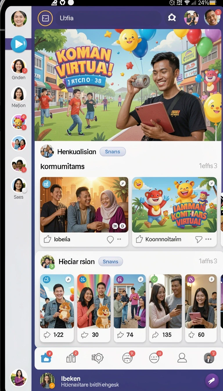 Beragam pilihan permainan menarik dalam aplikasi Download wait APK untuk Android.