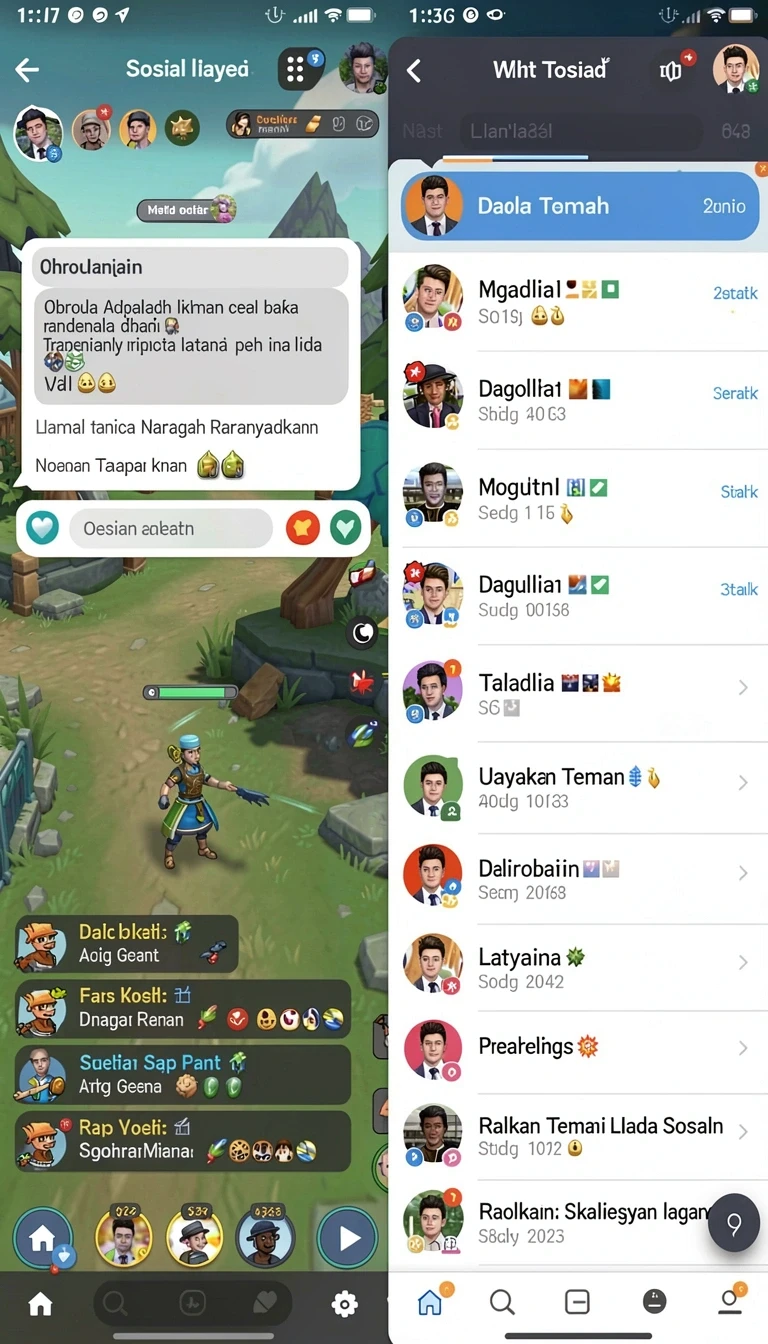 Beragam pilihan permainan menarik dalam aplikasi Download rp667 APK untuk Android.