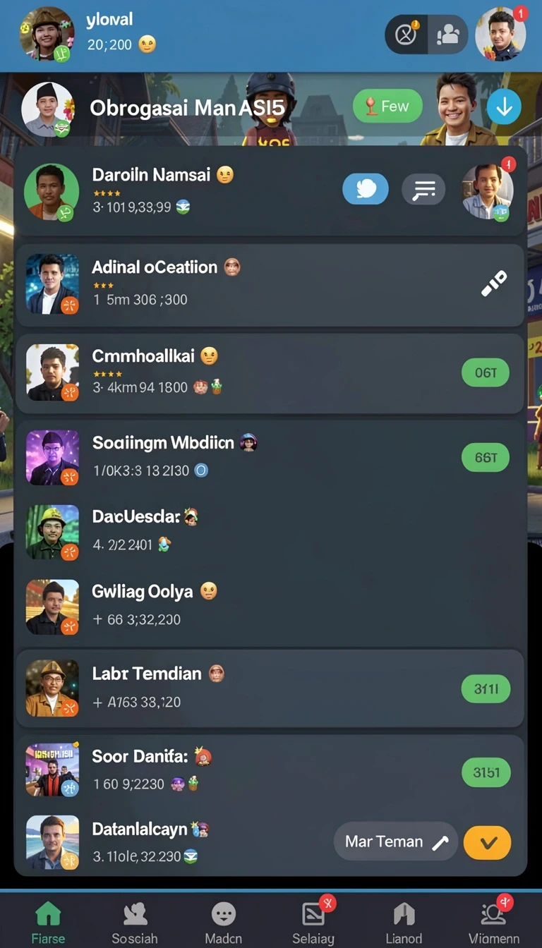 Beragam pilihan permainan menarik dalam aplikasi Download angkasa168 APK untuk Android.